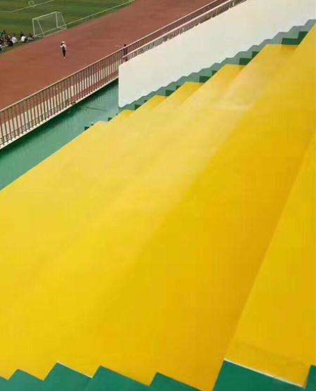 涞水球场台阶翻新修补改造